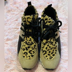 Steve Madden Women’s Sneakers with Animal Print